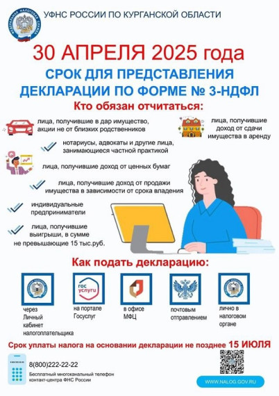 Декларационная кампания 2025.